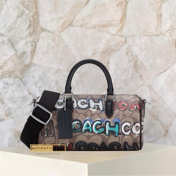 Coach X Mint + Serf Lacey Crossbody In Signature Canvas - Picture 1 of 3